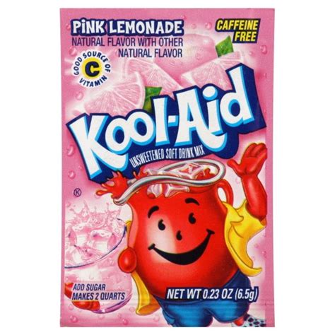 Kool-Aid Pink Lemonade Drink Mix Unsweetened - Makes 2 Quarts