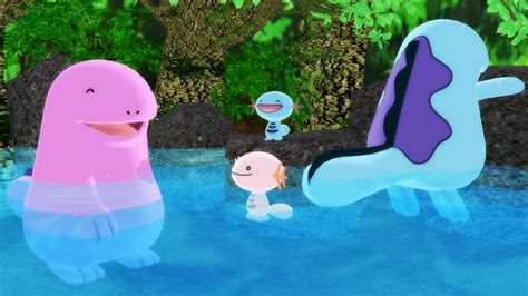 Mmd Pk Wooper Line Dl By Celestcsilvari On Deviantart