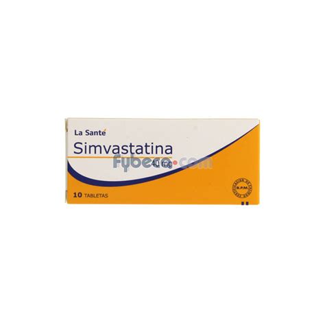 Simvastatina La Santé 40 Mg Unidad Fybeca