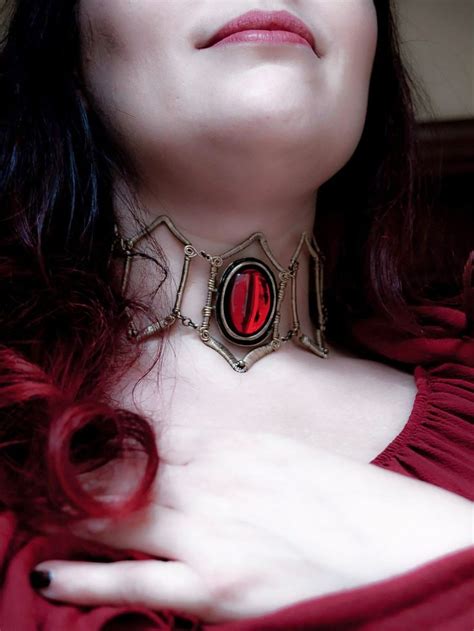 Melisandre necklace - Game of Thrones - by Wiro Wire | Necklace, Statement necklace, Jewelry