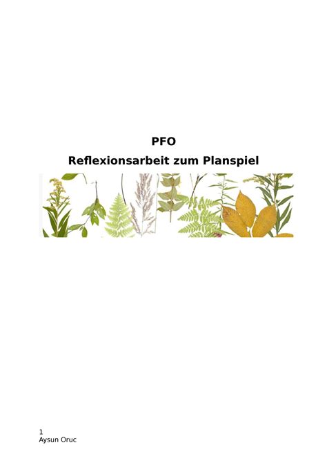 Pfo Planspiel Personal F Hrung Und Organisation Pfo