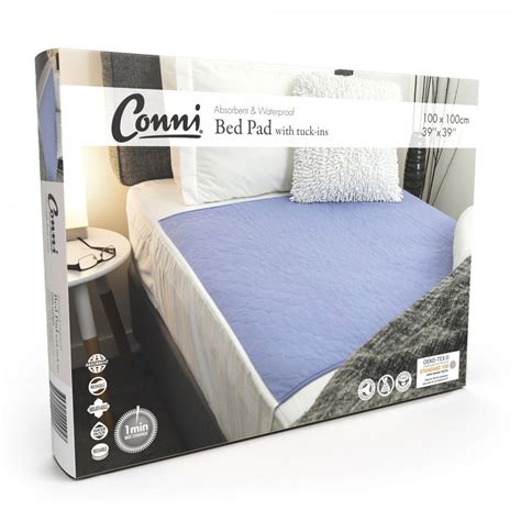 Conni Reusable Bed Pad With Tuck Ins Incontinence Bed Wetting Menopause Fortis Independence