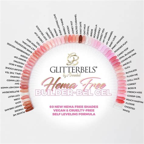 What Is Glitterbels Hema Free Gel Nail Polish Salons Direct