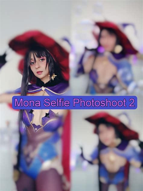 Mona Selfie Photoshoot Redmon Cosplay S Ko Fi Shop Ko Fi Where