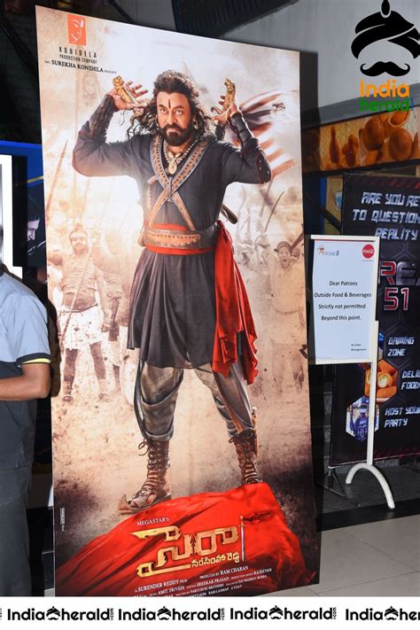 Sye Raa Narasimha Reddy Trailer Launch Set