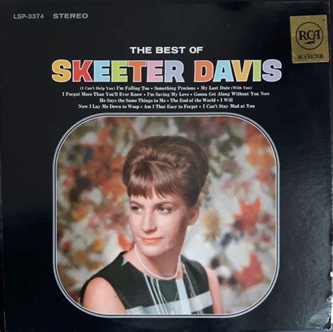 Skeeter Davis The Best Of Skeeter Davis Vinyl Discogs