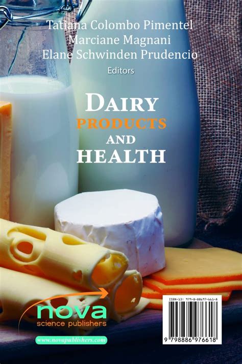 Dairy Products And Health Nova Science Publishers