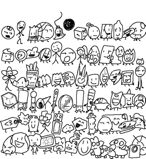 How I Draw Bfb Characters Rbattlefordreamisland