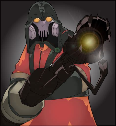 TF2 FANART NightMare Pyro by madcomm on DeviantArt