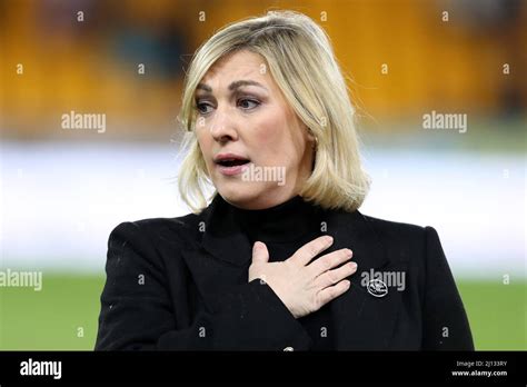 KELLY CATES, SKY SPORTS PRESENTER, 2022 Stock Photo - Alamy