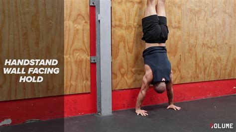 Handstand Wall Facing Hold Youtube