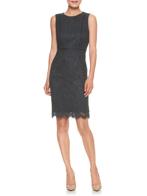 Lace Sheath Dress Banana Republic Factory