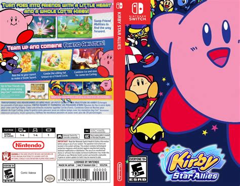 Kirby Star Allies Classic Inspired Box Art Rnintendoswitchboxart