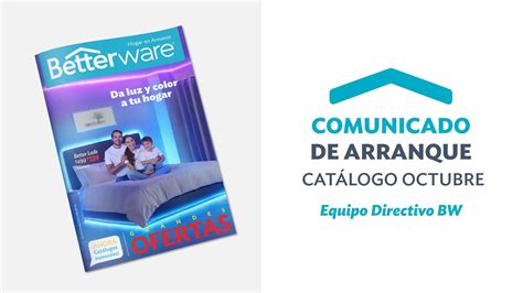 Betterware Comunicado Arranque Cat Logo Octubre Youtube