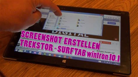 Screenshot Erstellen Mit Trekstor Surftab Wintron Youtube