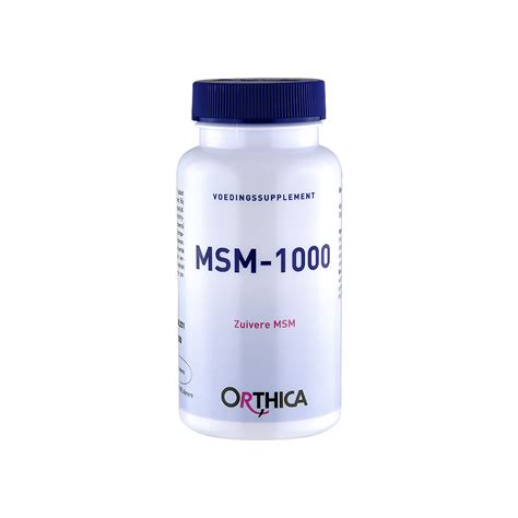 Msm Mg Tabletten Orthica Deine Apotheke