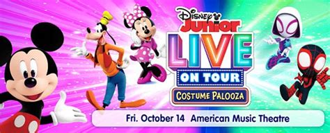 Disney Junior Live On Tour Costume Palooza American Music Theatre