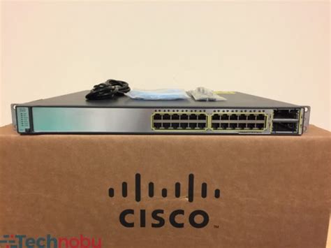 Cisco Catalyst 3750e Ws C3750e 24td S 24 Port 10 100 1000 Switch Technobu