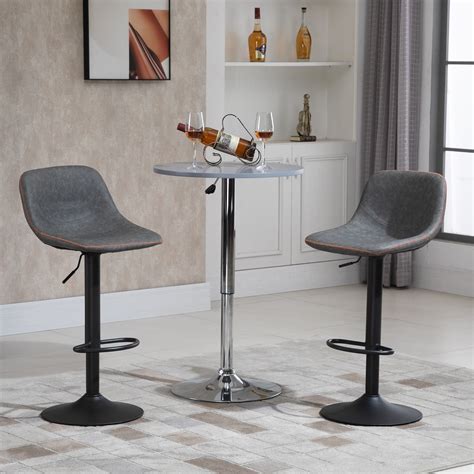 Leather Adjustable Bar Stools Hot Sale Fabricadascasas