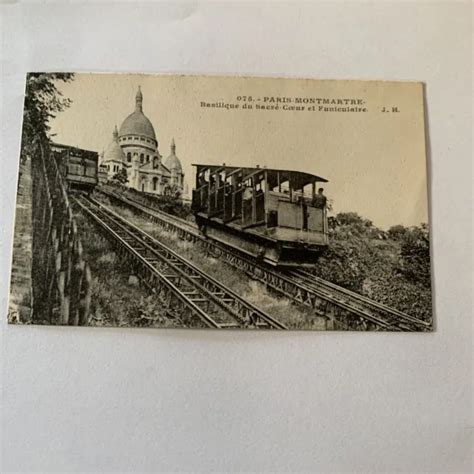 PARIS LE SACRÉ COEUR et le funiculaire de Montmartre EUR 1 00 PicClick FR