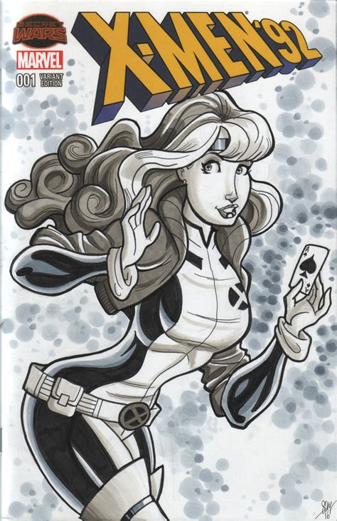 Rogue Sketch Cover By Calslayton On Deviantart