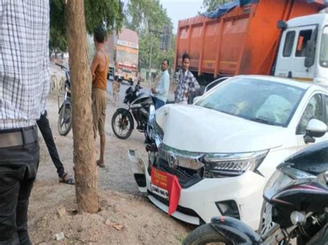 Chhattisgarh Road Accident Former Congress Mla Car Met With An Accident