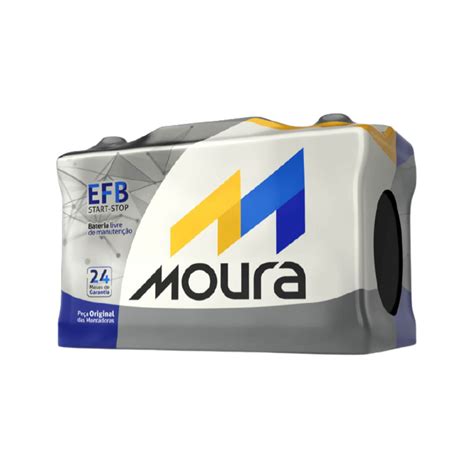 Bateria Moura Efb Ah Mf Ld Para Carro Start Stop Sua