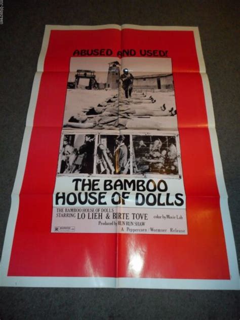 The Bamboo House Of Dolls Original Folded Poster Birte Tove