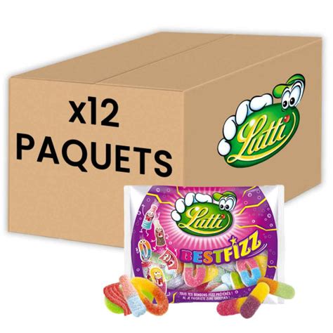 Bonbon Lutti Best Fizz Par 12 Sachets Achat En Ligne Pas Cher Et En Gros