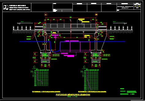 Jembatan Rangka Baja Dwg Imagesee