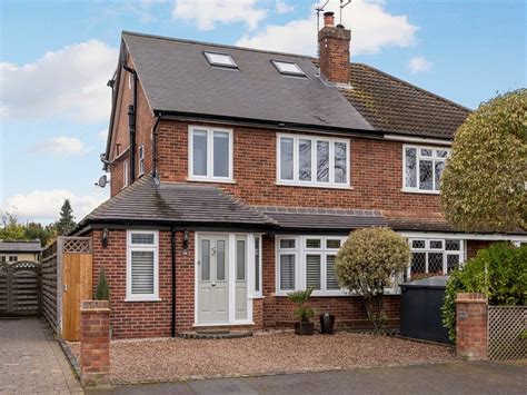 4 Bed Semi Detached House For Sale In Burhill Road Hersham Village