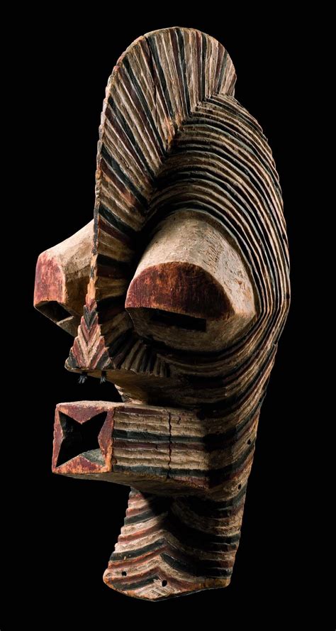 Africa Kifwebe Mask From The Songye People Of DR Congo Wood