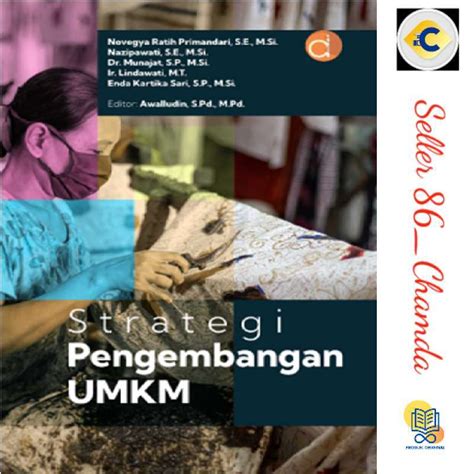 Jual Buku Strategi Pengembangan Umkm Di Seller 86 Chamda Sardonoharjo