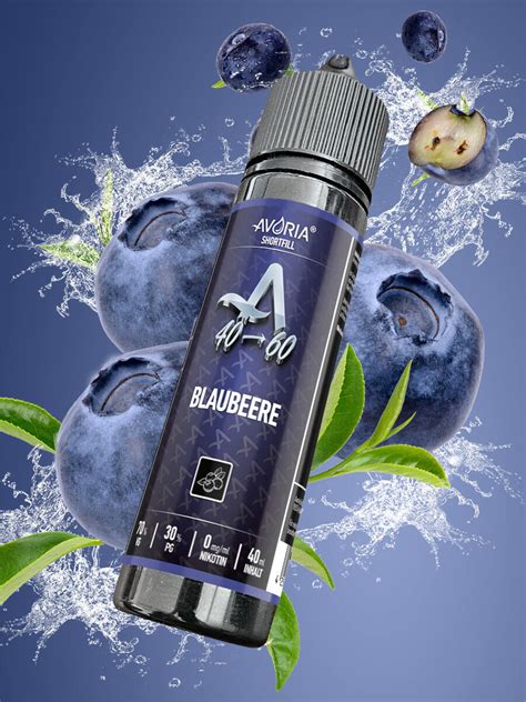 Avoria Blaubeere Shortfill Liquid 40ml Longfill Aroma Bei Avoria