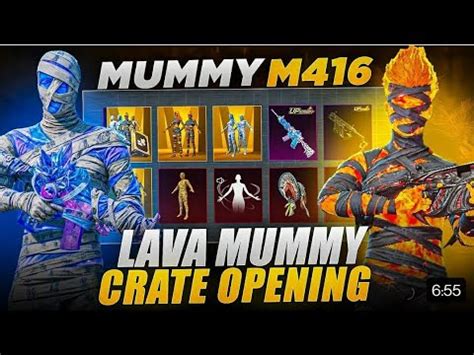 Inferno Fiend Lava Mummy Set Crate Opening Bgmi Pubgmobile