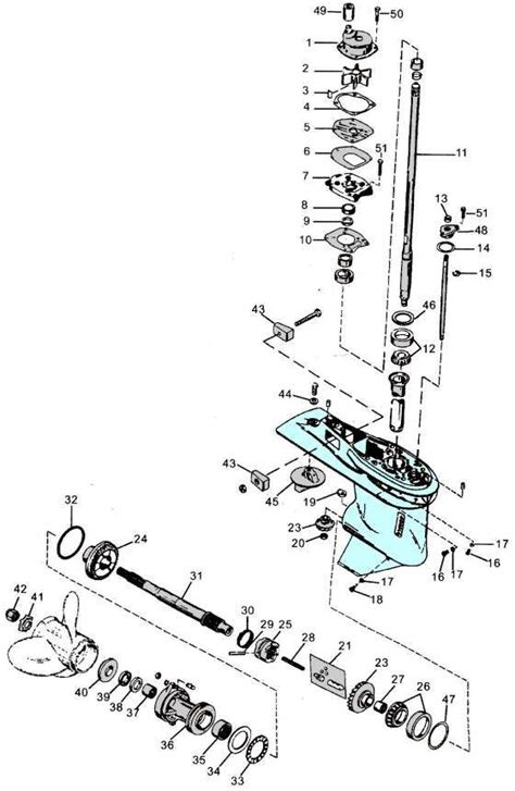 96 Honda Outboard 90 Hp Lower Unit Diagram 90 Hp Honda Outbo