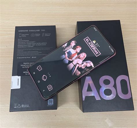 Samsung Galaxy A80 BLACKPINK EDITION Mobile Phones Gadgets Mobile