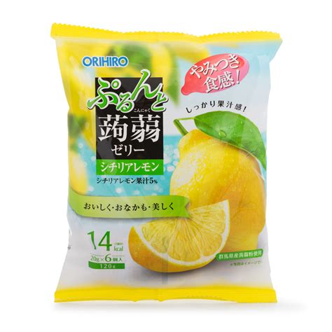 Get Orihiro Konjac Jelly Lemon Flavor Ct Delivered Weee Asian Market