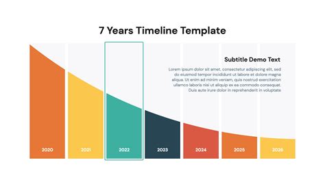 Years Timeline Template Format For Google Slides Free