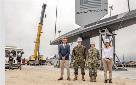 First Production Saildrone Launched From Austal USA WorkBoat