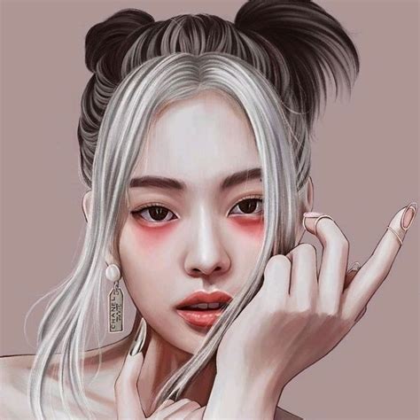 Jennie How You Like That Digital Art Girl Blackpink Poster Lisa Blackpink Wallpaper