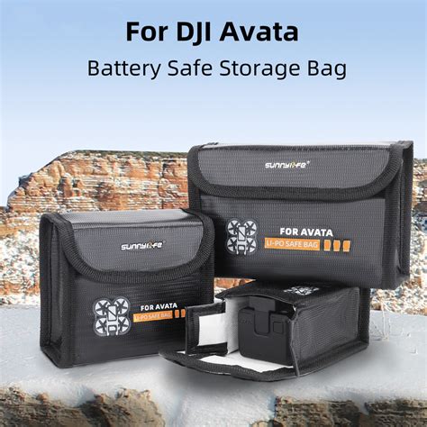 For Dji Avata Battery Explosion Proof Bag Safe Fireproof Protective