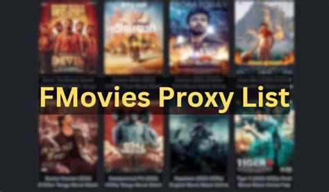 Fmovies Proxy List And Mirror Sites List To Unblock