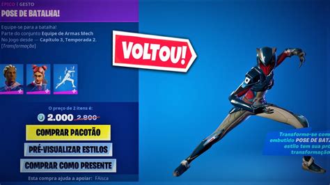 Voltou Loja De Hoje Fortnite 0407 Fortnite Loja De Hoje Loja