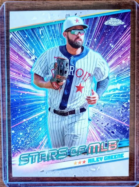 Riley Greene 2024 Topps CHROME Stars Of MLB CSMLB 5 Detroit Tigers EBay