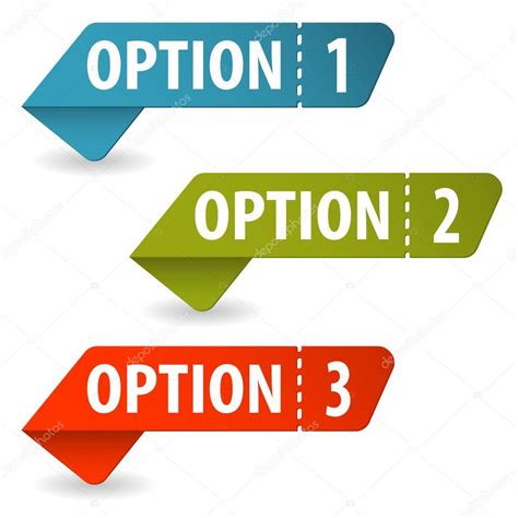 collect option signs stock vector  talexey