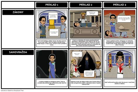 Antigón Témy Symboly a Motívy Storyboard per sk examples