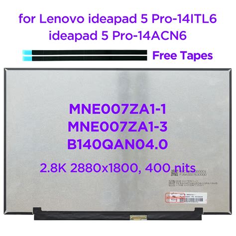 Laptop Lcd Screen Mne Za Mne Za B Qan For Lenovo