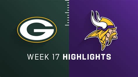 Green Bay Packers Vs Minnesota Vikings Highlights Week 17