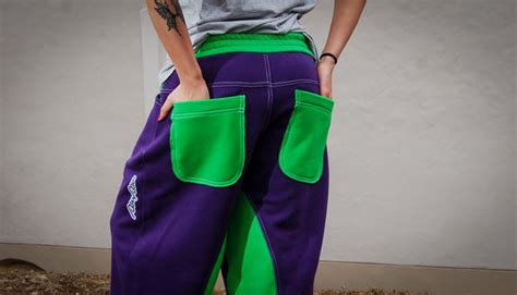 Purpleandgreen Sweatpants Peupeu